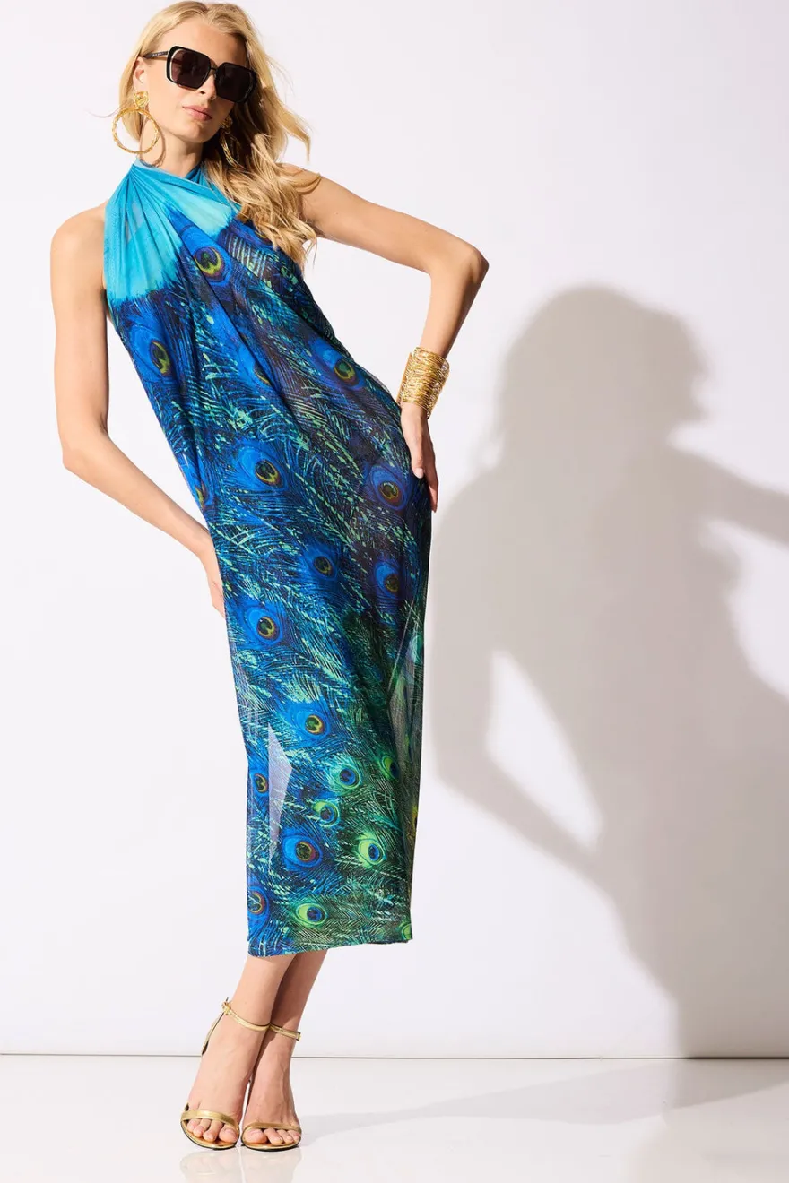 Peacock Mesh Pareo
