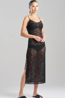 Peony Allover Lace Slip Dress
