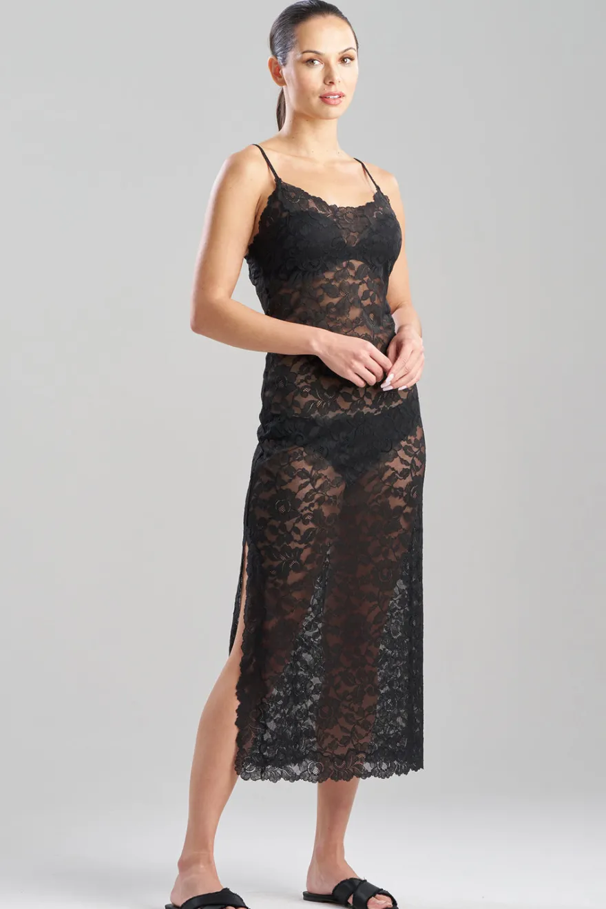 Peony Allover Lace Slip Dress
