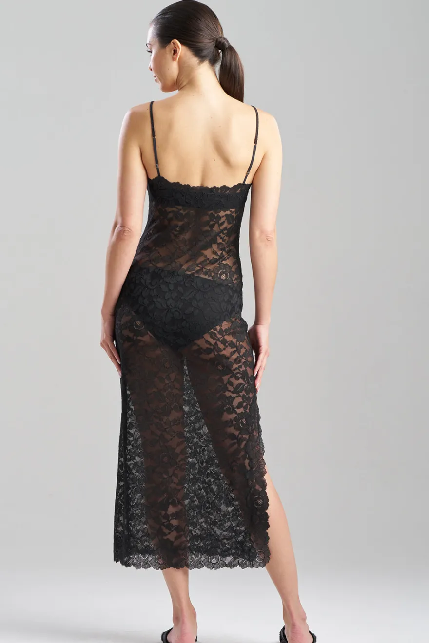 Peony Allover Lace Slip Dress