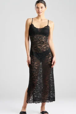 Peony Allover Lace Slip Dress