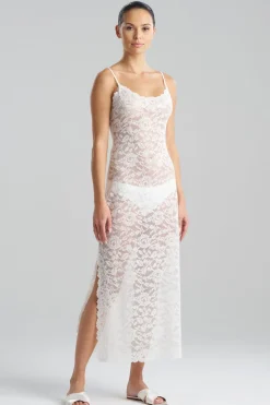 Peony Allover Lace Slip Dress