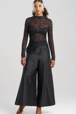 Peony Allover Sheer Lace Top