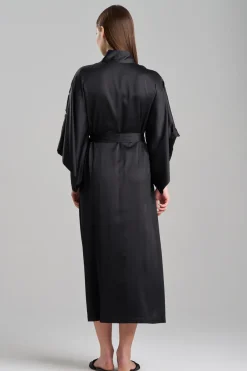 Peony Blossom Embroidery Robe