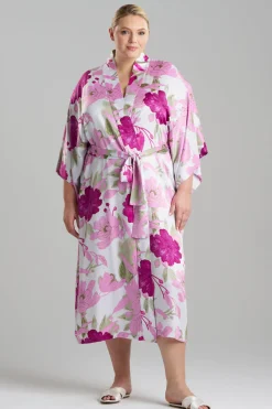 Peony Blossom Kimono Robe