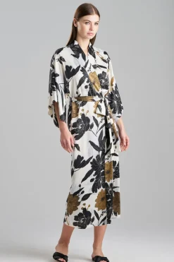 Peony Blossom Kimono Robe
