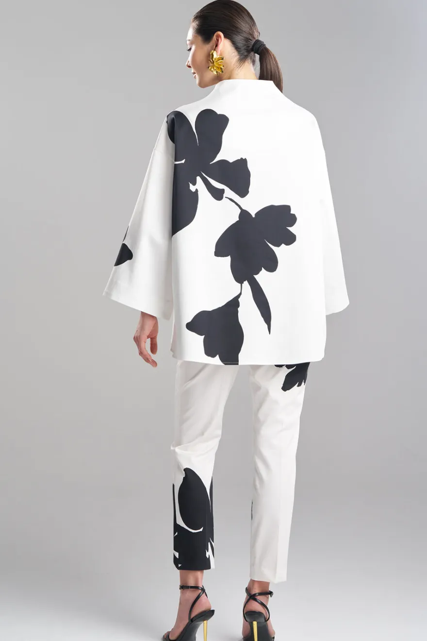 Peony Cotton Chino Coat