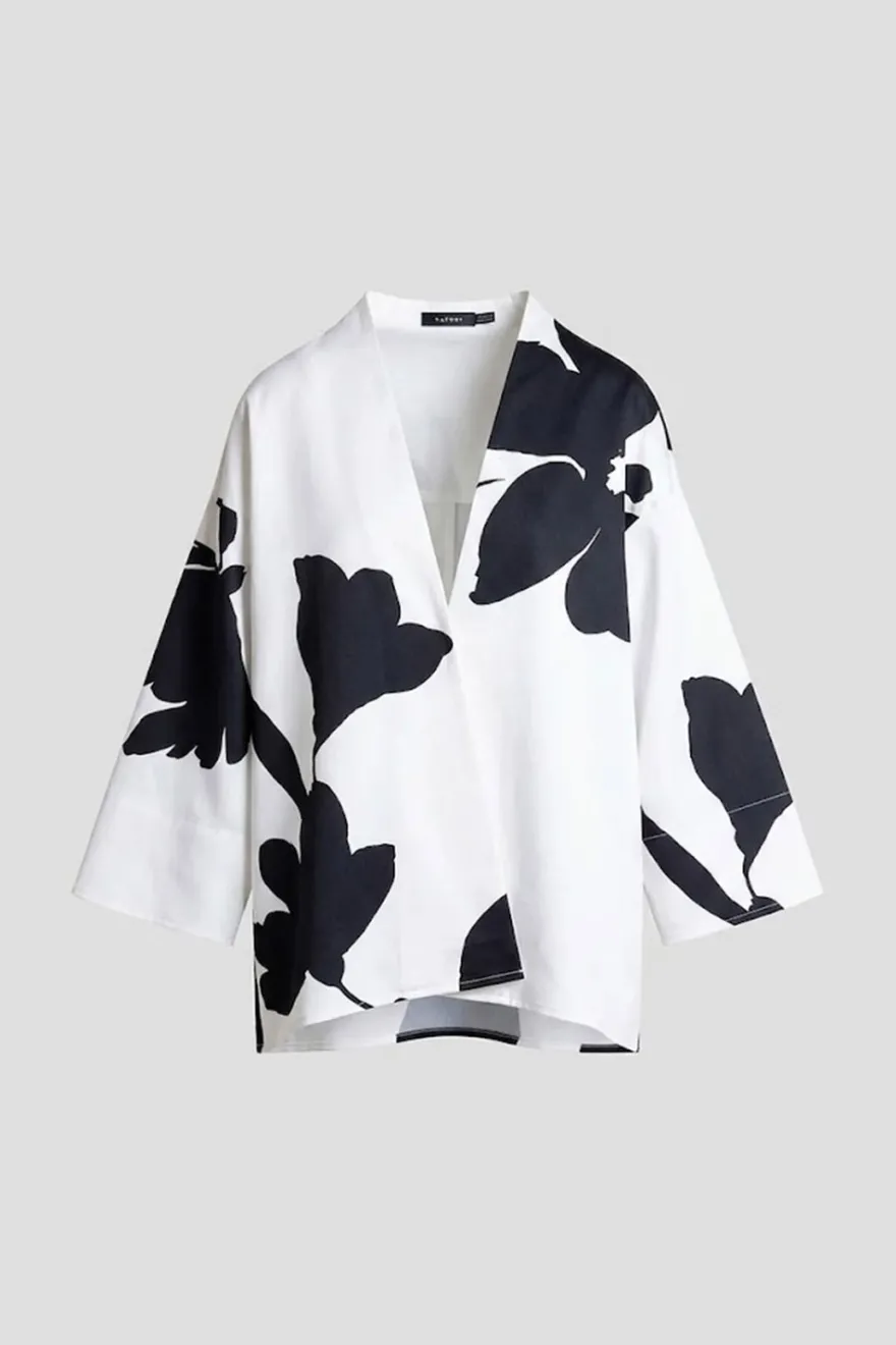 Peony Cotton Chino Coat