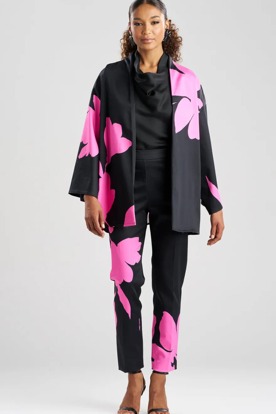 Peony Cotton Chino Coat