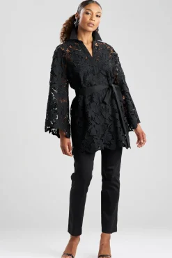 Peony Floral Lace Pull Over Tunic