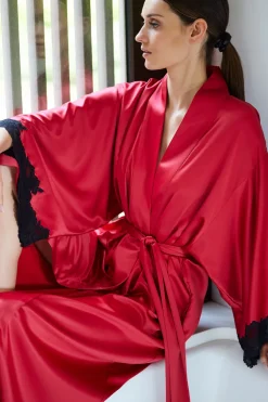 Peony Glamour Robe
