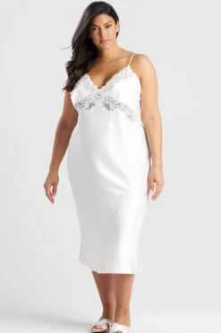 Peony Glamour Slip Dress