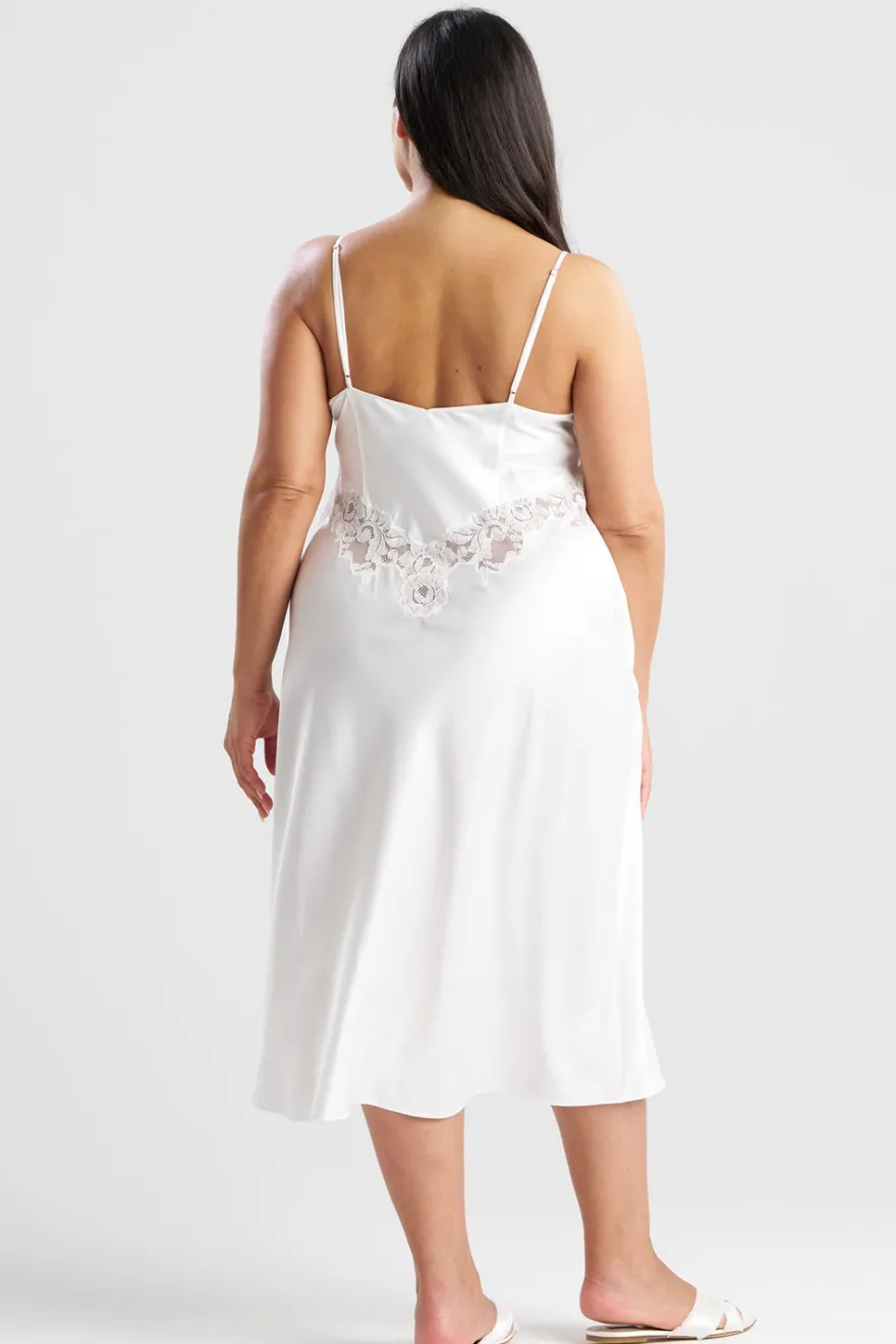 Peony Glamour Slip Dress