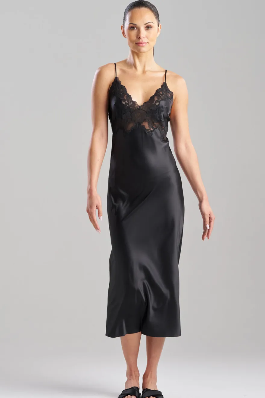 Peony Glamour Slip Dress