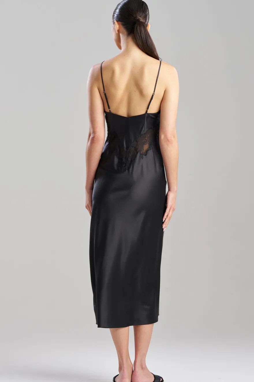 Peony Glamour Slip Dress
