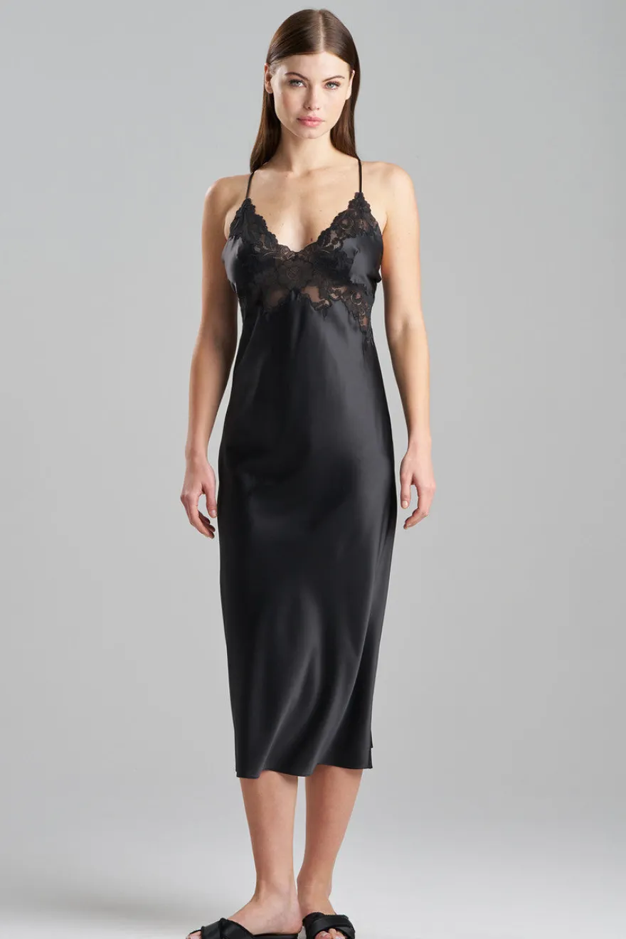 Peony Glamour Slip Dress