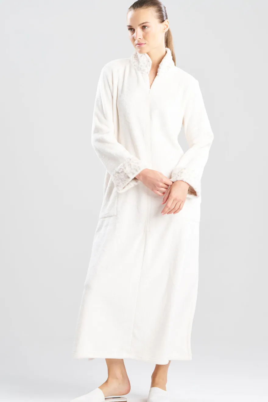 Plush Lynx Mandarin Zip Lounger