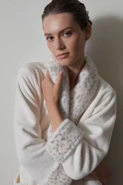 Plush Lynx Robe