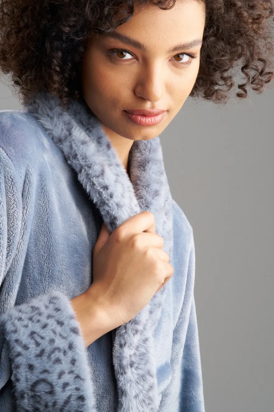 Plush Lynx Robe