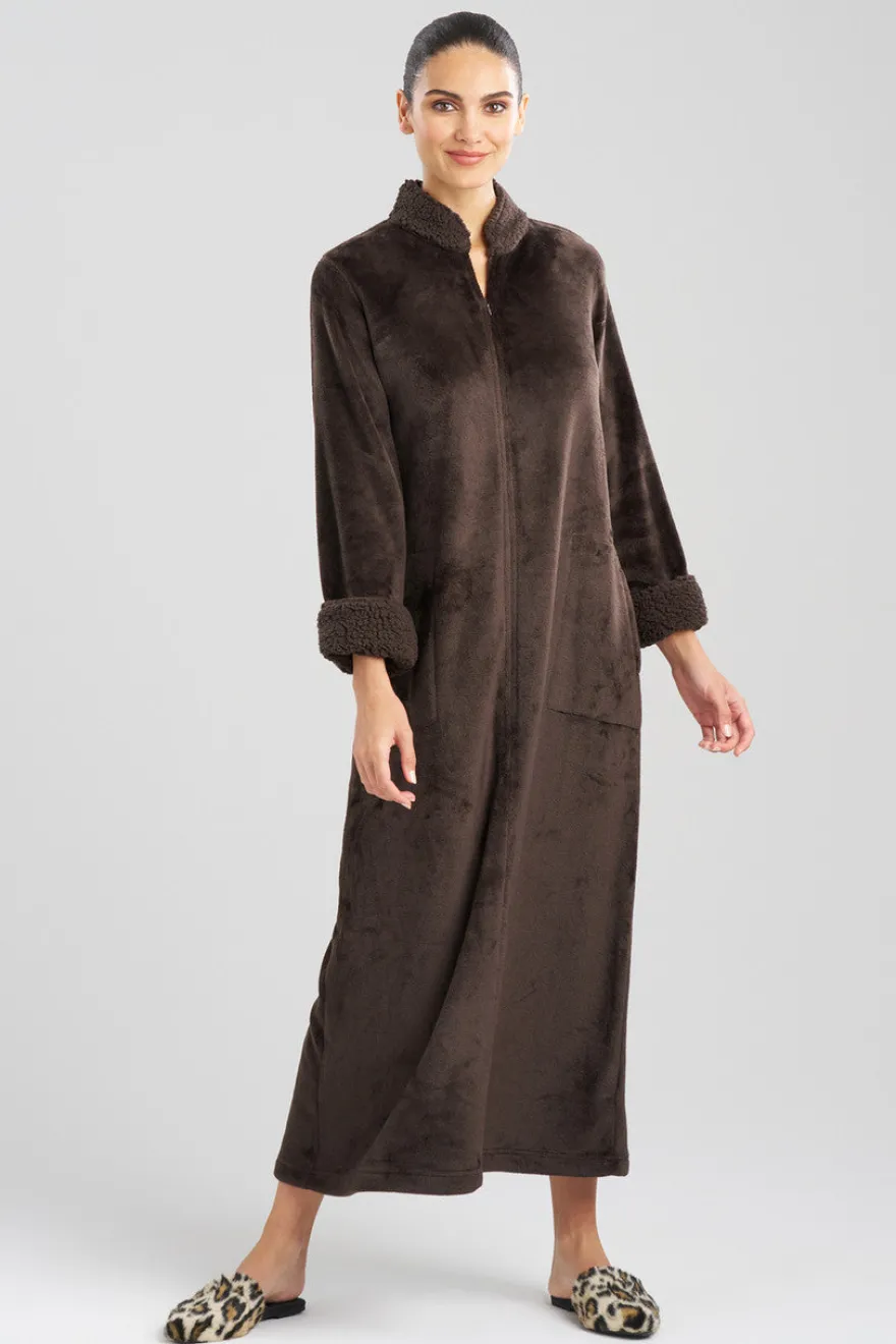 Plush Sherpa Zip Lounger