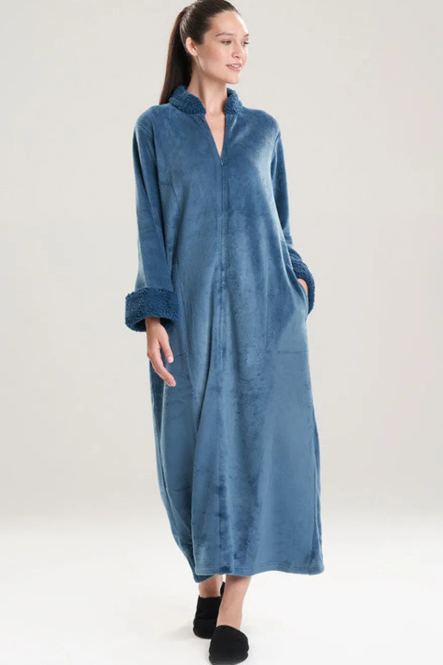 Plush Sherpa Zip Lounger