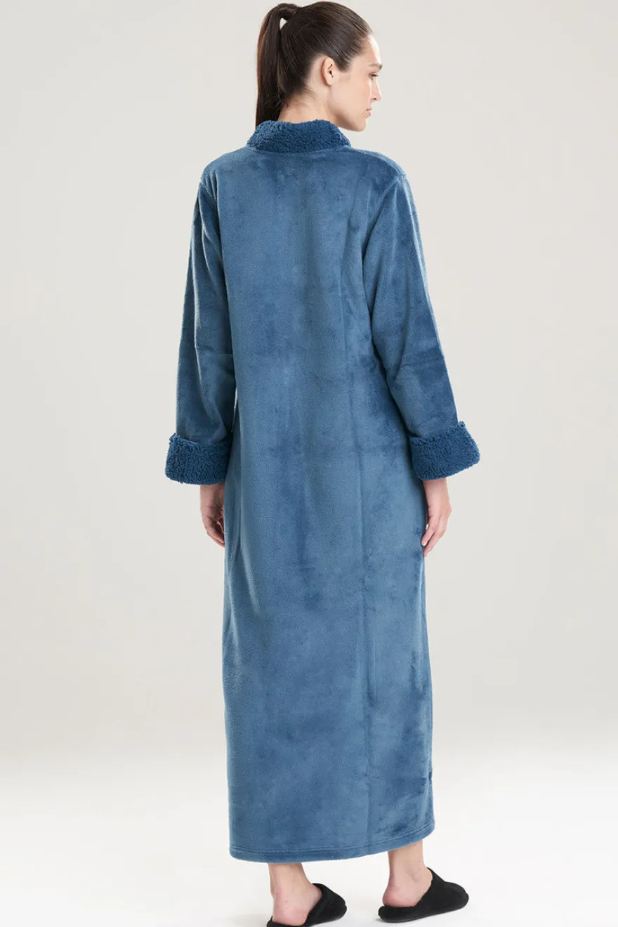 Plush Sherpa Zip Lounger
