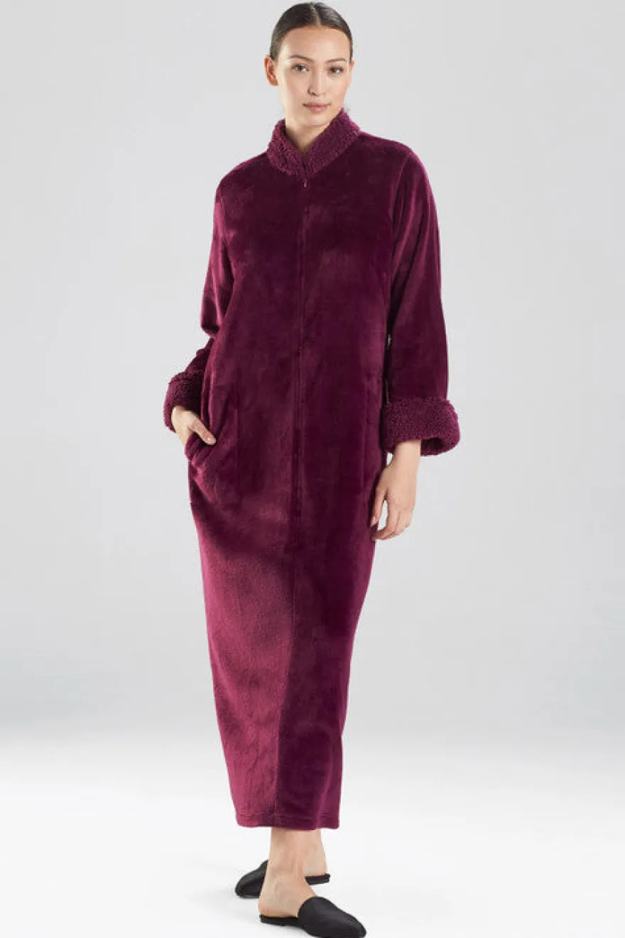 Plush Sherpa Zip Lounger