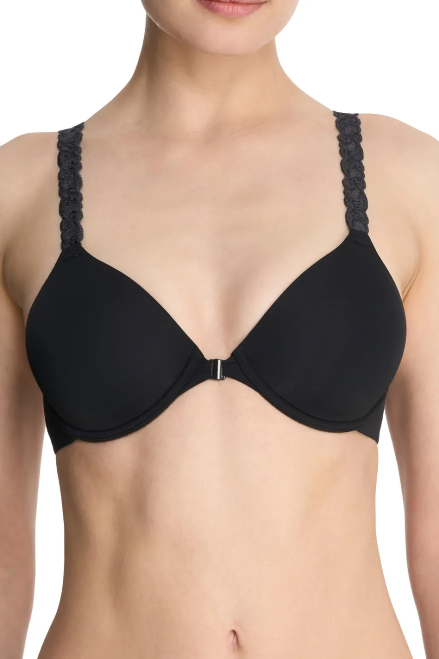 Pure Luxe Convertible Front Close Contour Underwire Bra