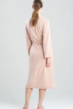 Quilted Geo Knit Jacquard Robe