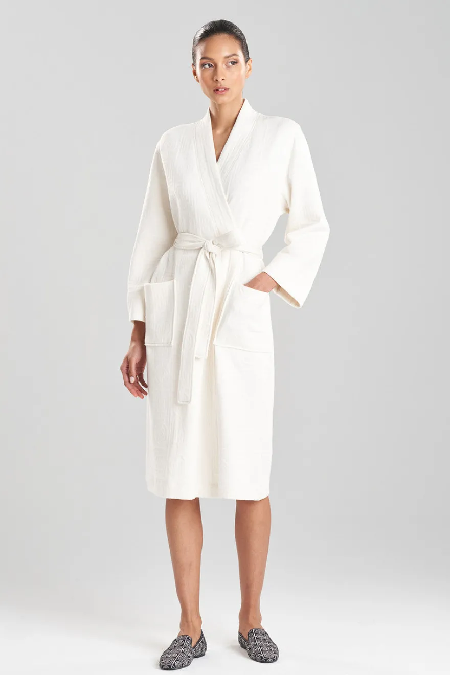 Quilted Infinity Jacquard Robe