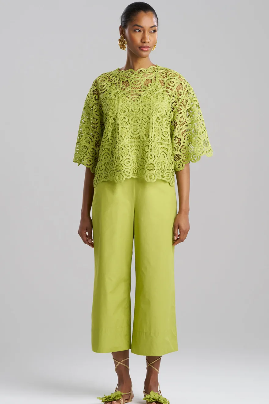 Raffia Lace T-Shirt Top