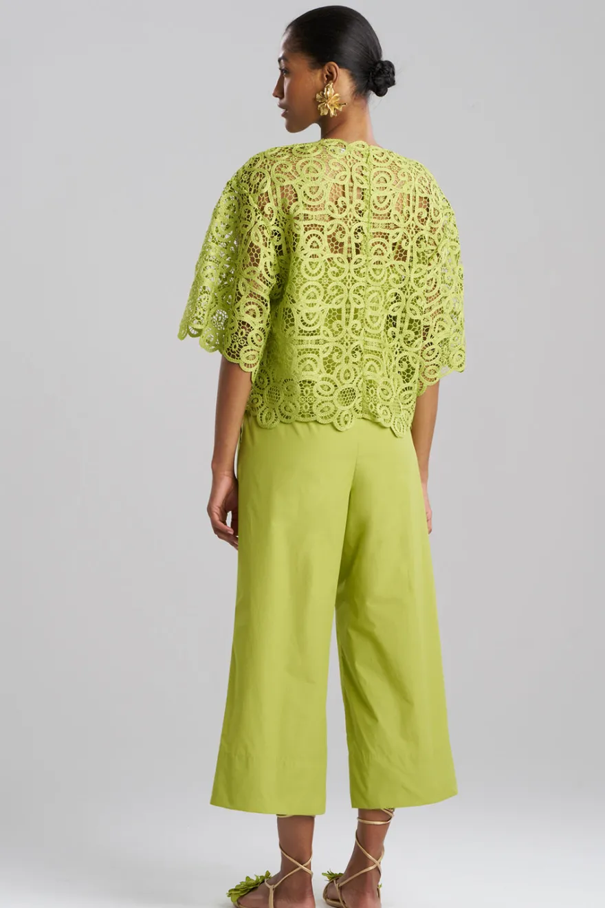 Raffia Lace T-Shirt Top
