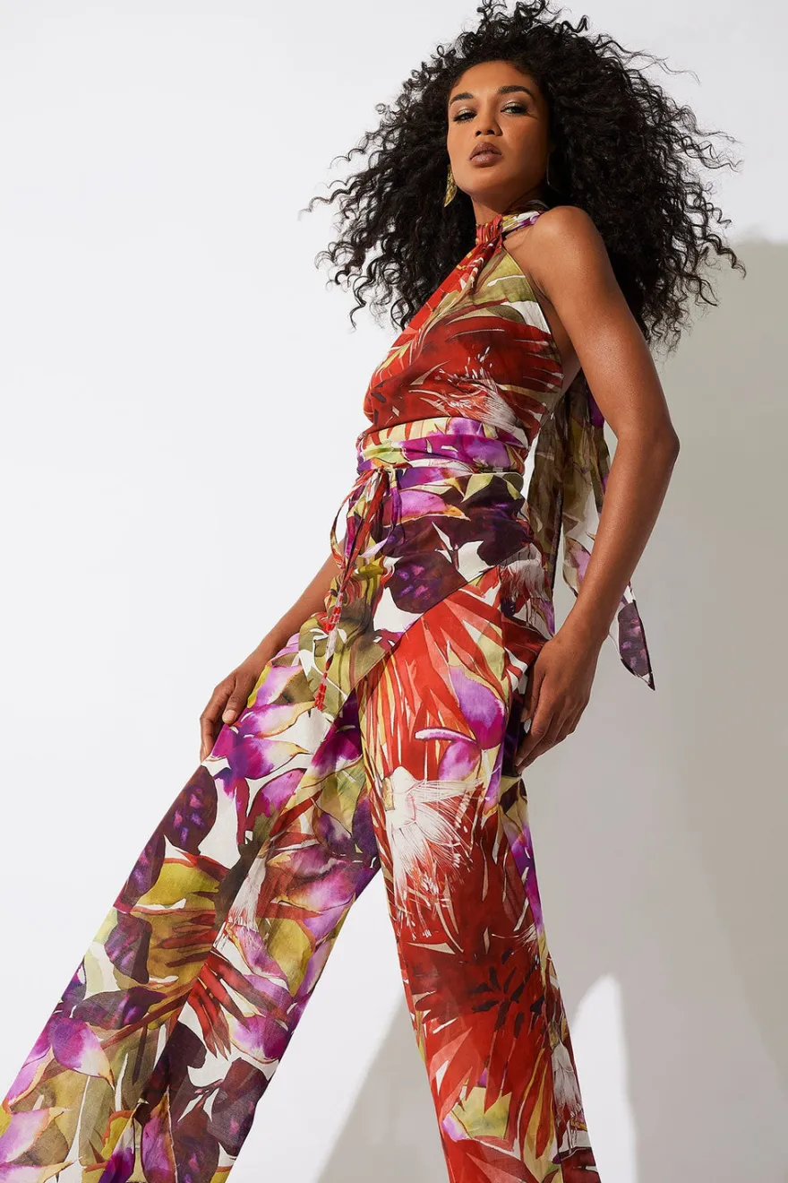 Rainforest Cotton Pants