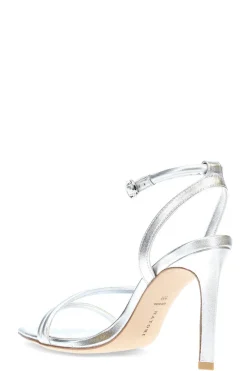 Reiki Nappa Leather Ankle Strap Heel