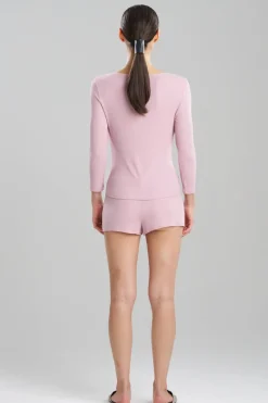 Rib Essentials Long Sleeve Shorts PJ