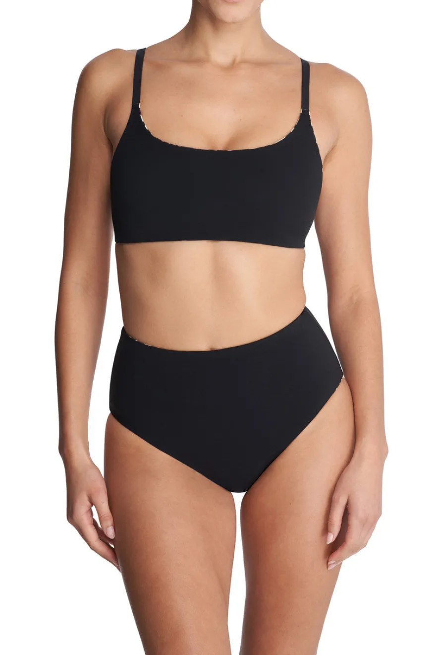Riviera Reversible High Rise Bikini Bottom