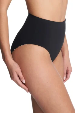 Riviera Reversible High Rise Bikini Bottom
