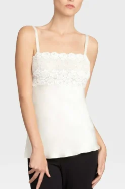 Rose Parfait Camisole with Lace