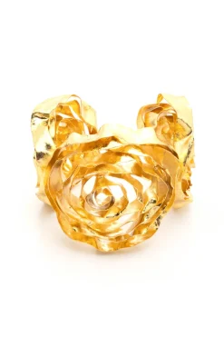 Rosette Gold Plated Bracelet