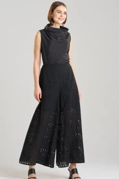 Round Eyelet Pants
