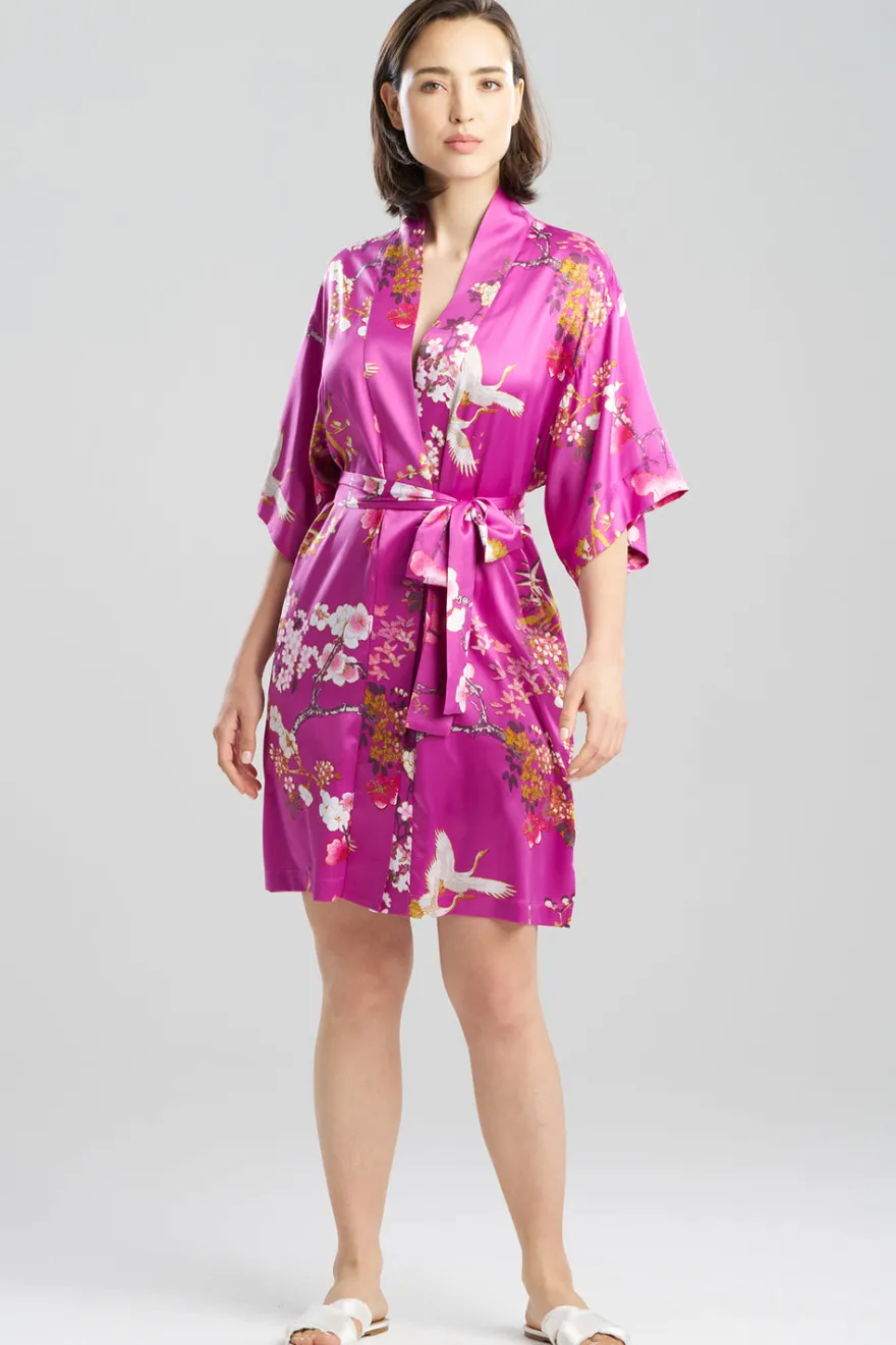 Sakura Satin Wrap
