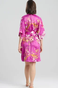 Sakura Satin Wrap