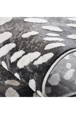 Serengeti- Charcoal Spotted Rug
