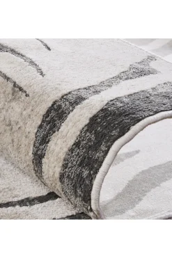 Serengeti- Charcoal Zebra Rug