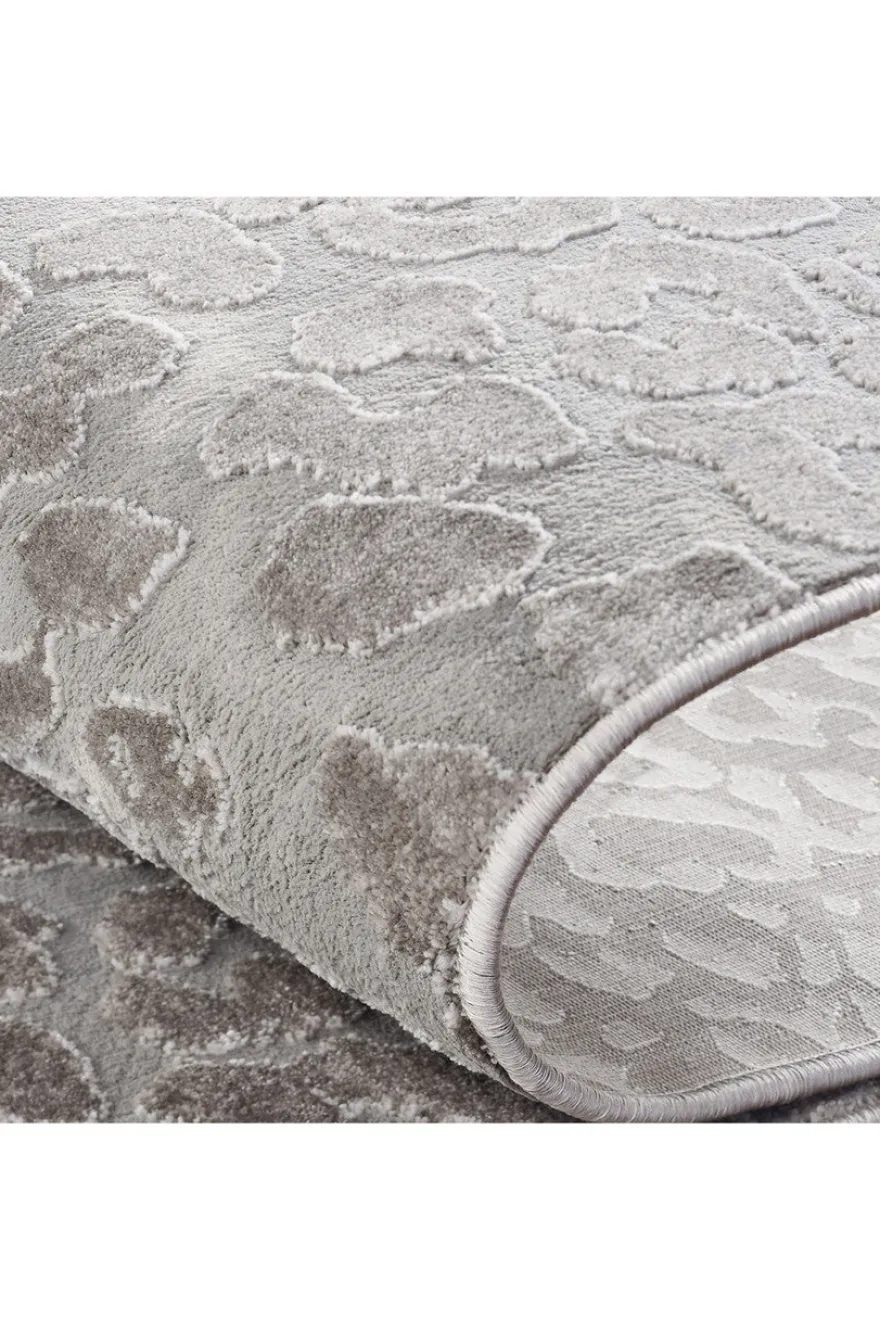 Serengeti- Grey Leopard Rug