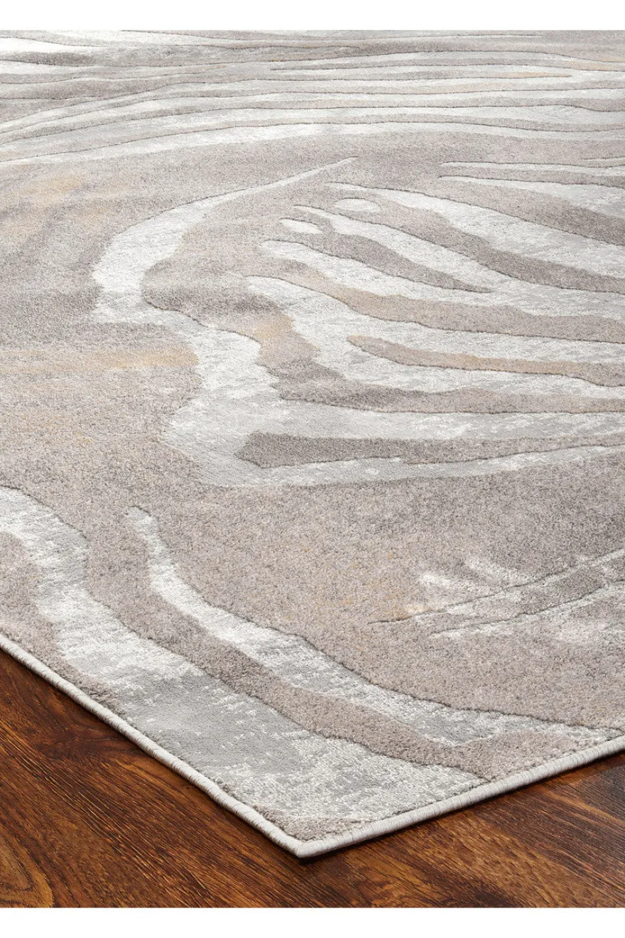 Serengeti- Neutral Zebra Rug