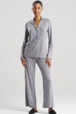 Shangri-La Embroidered TENCELâ„¢ Notch PJ