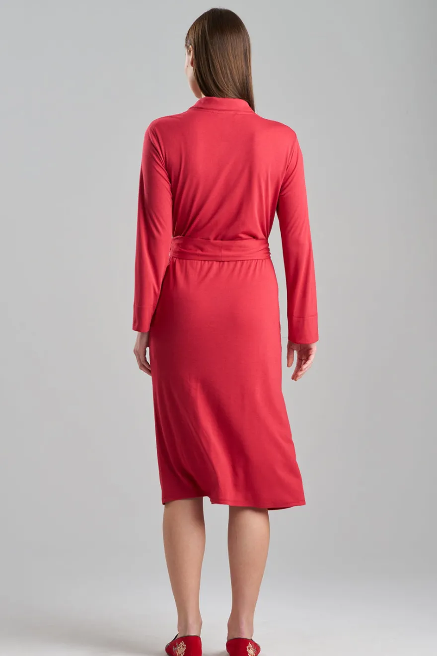 Shangri-La Embroidered TENCEL™ Robe