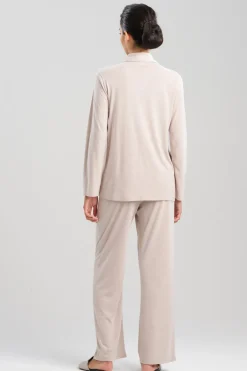 Shangri-La Embroidered TENCEL™ Notch PJ