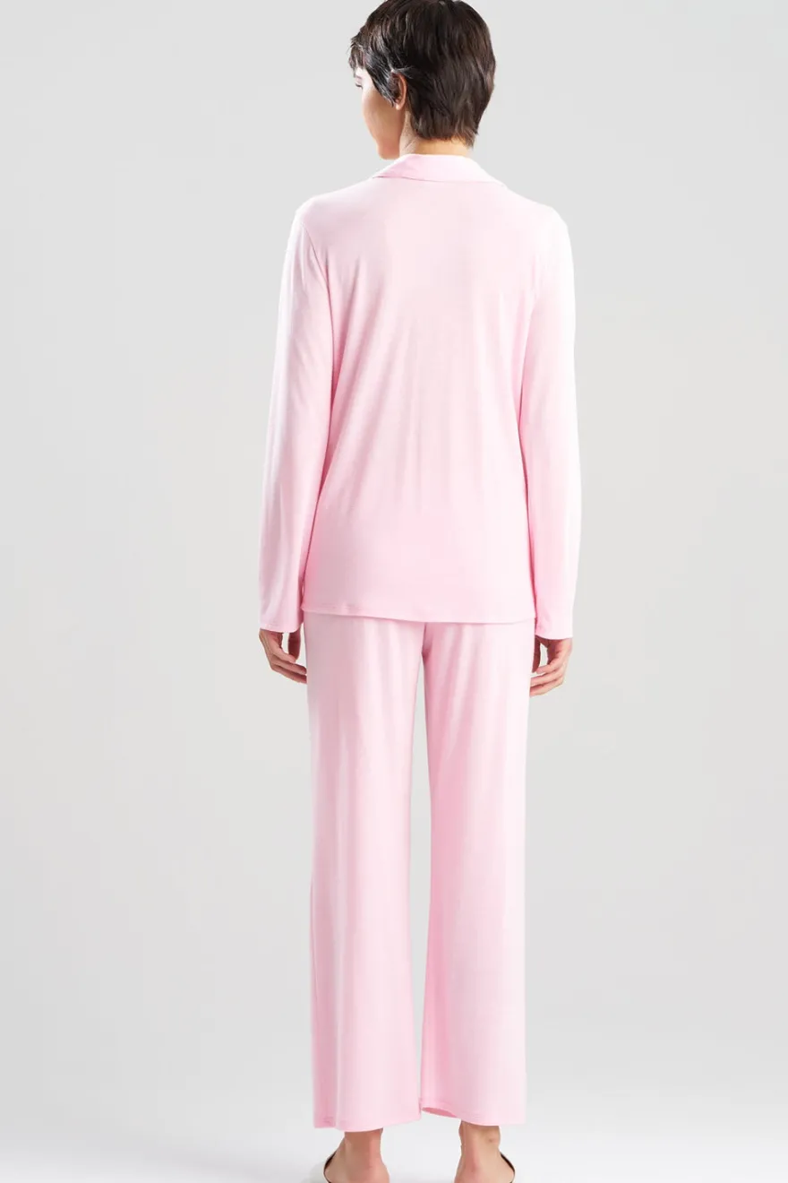Shangri-La Embroidered TENCEL™ Notch PJ